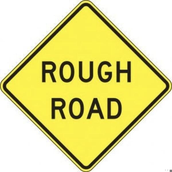 Accuform SURFACE DRIVING CONDITIONS SIGN FRW444DP FRW444DP - main